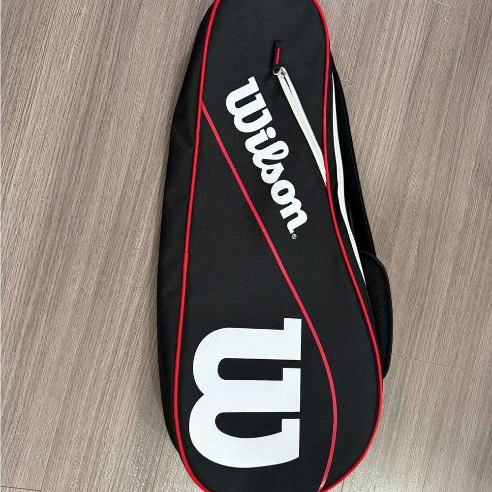 Wilson Black and Red Duffel Bag